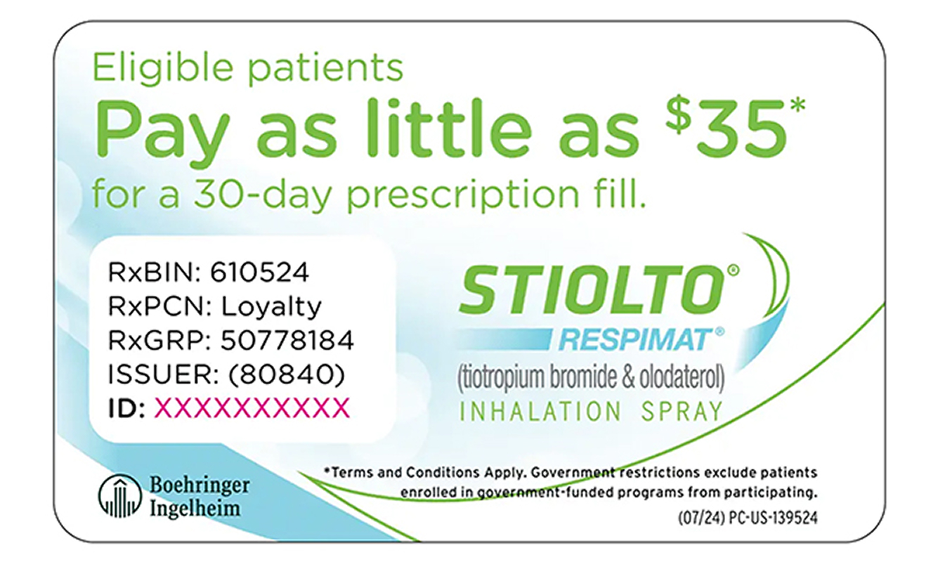 Stiolto Respimat Digital Savings Card