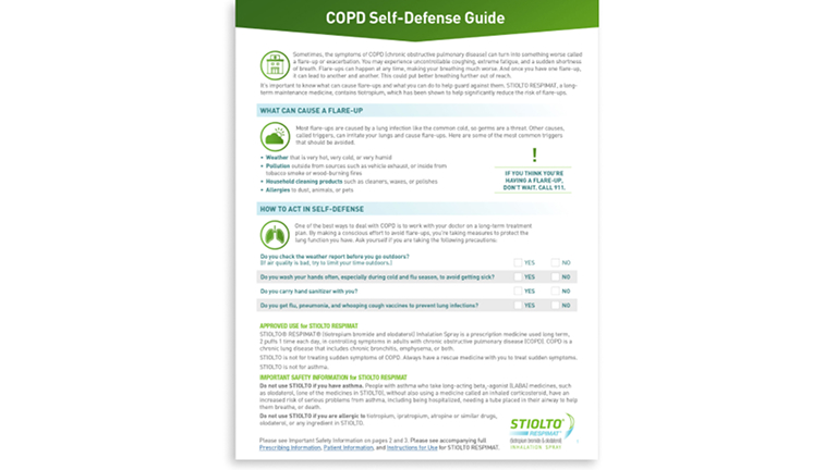 Flare up self defense guide