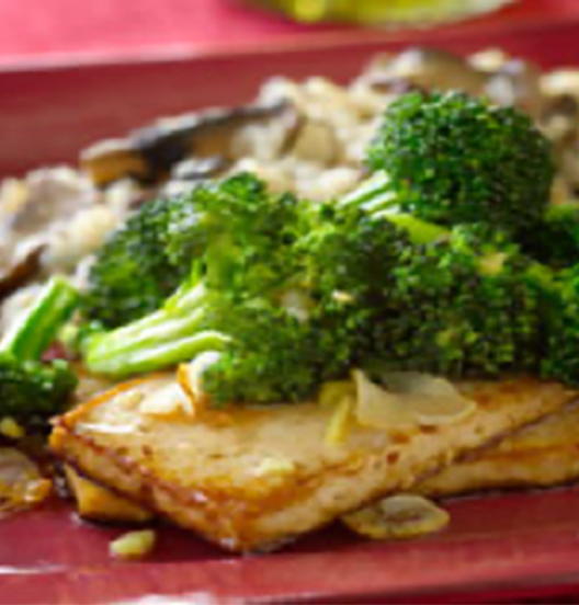 broccoli with asian tofu