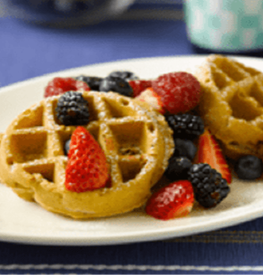 oatmeal pecan waffles