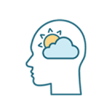 healthy brain icon