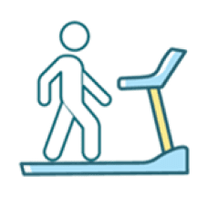 man in threadmill
